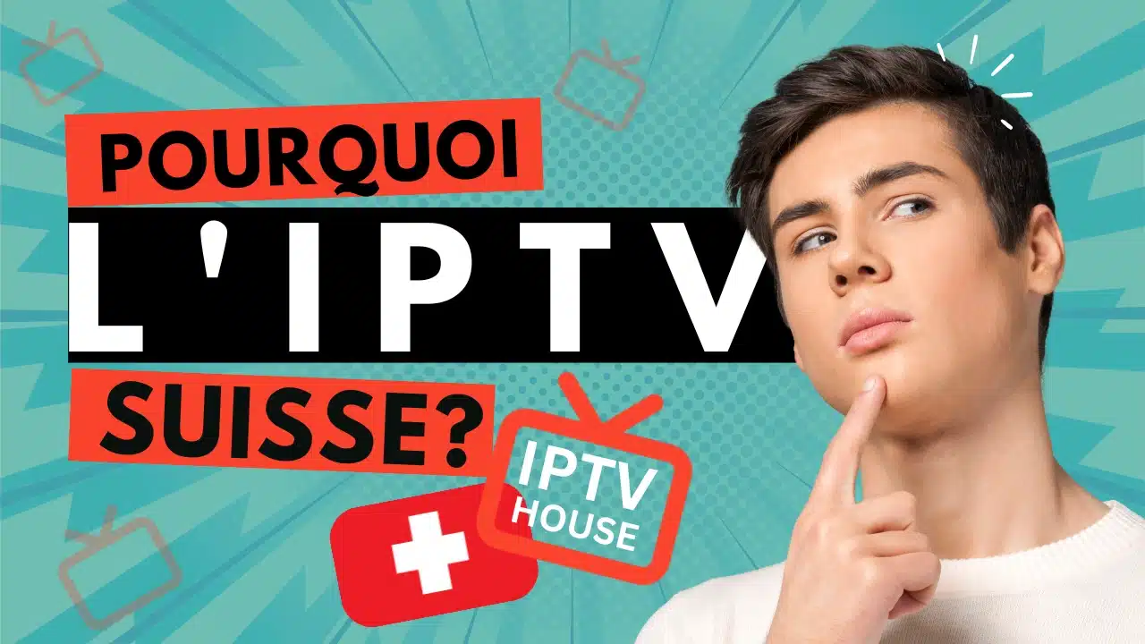 Famille suisse regardant IPTV sur une smart TV à la maison